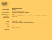 Tablet Screenshot of dr-siggelkow.de
